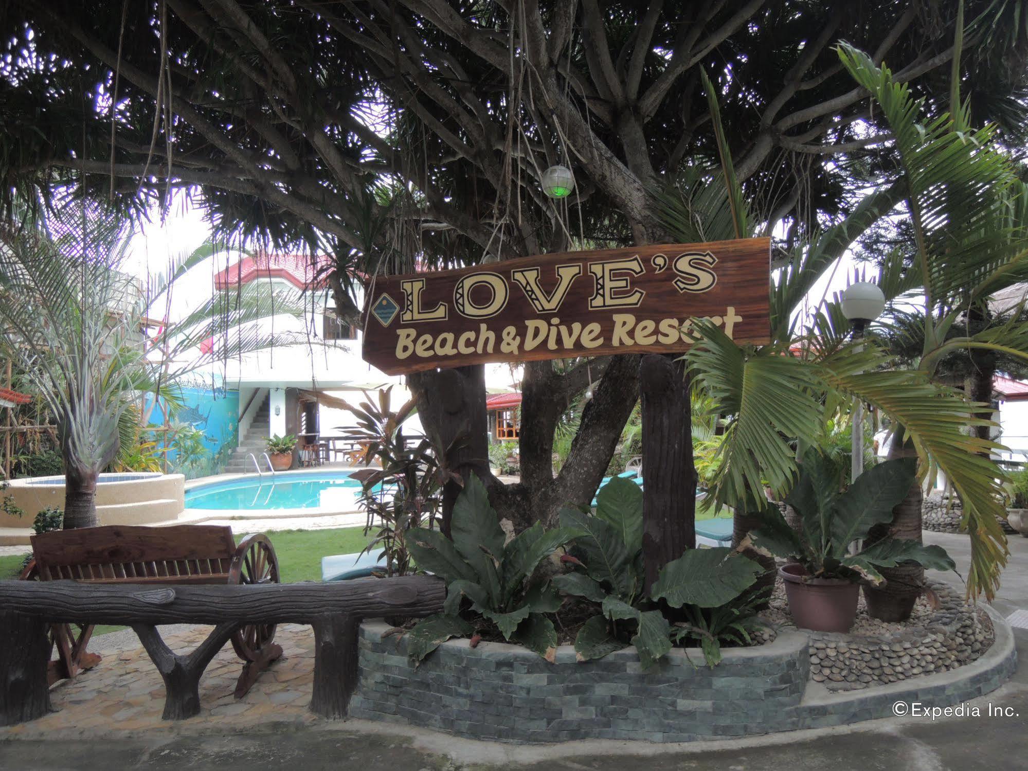 Love'S Beach & Dive Resort Moalboal Eksteriør billede