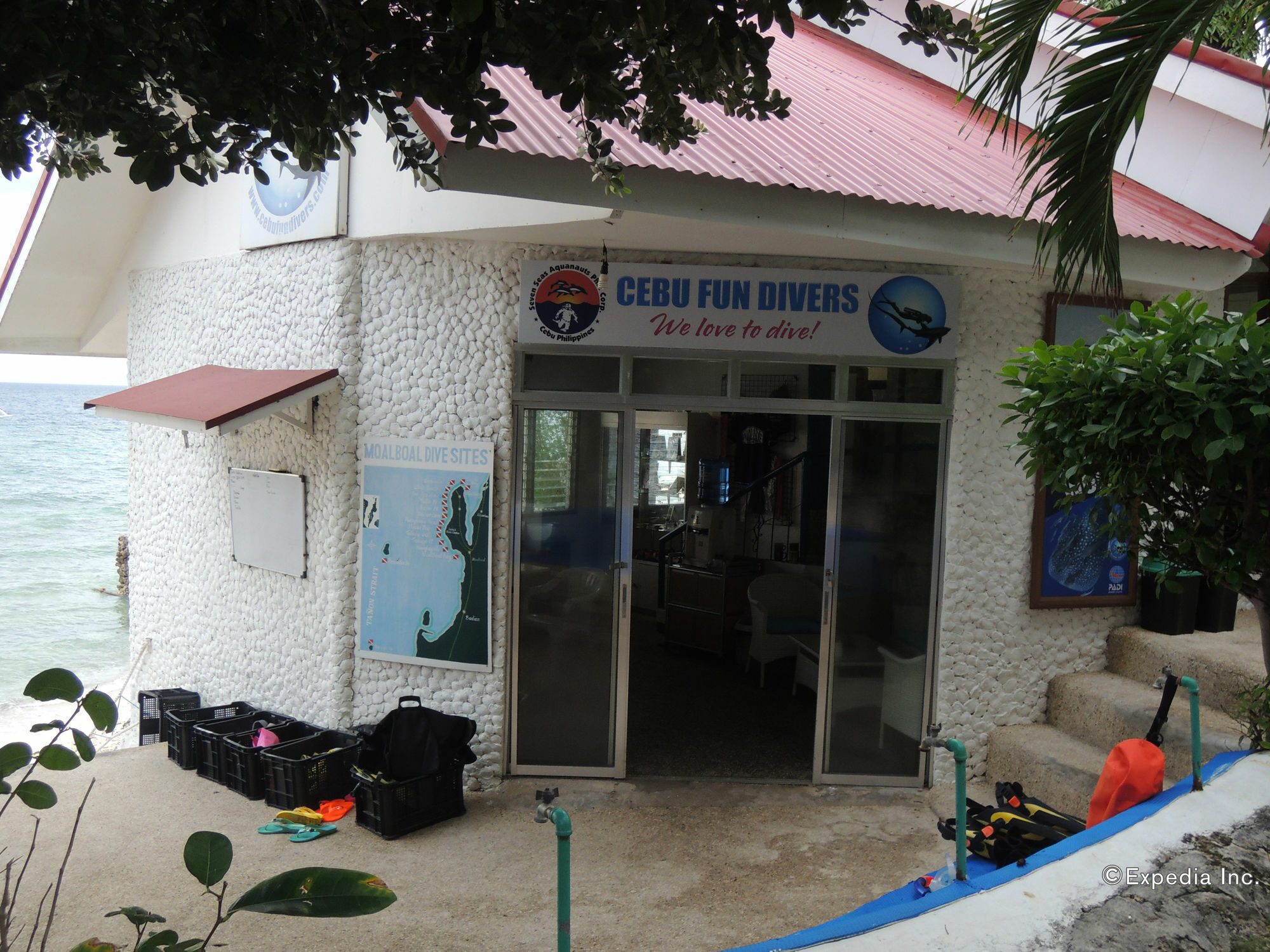 Love'S Beach & Dive Resort Moalboal Eksteriør billede