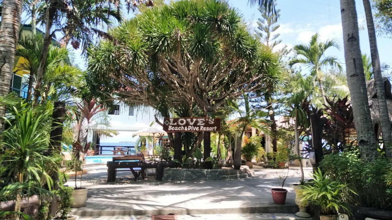 Love'S Beach & Dive Resort Moalboal Eksteriør billede